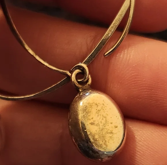 Silpada Wire Drop Earrings Sterling Silver Rhodium Plated - Picture 6 of 7